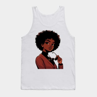 Cool black woman Tank Top